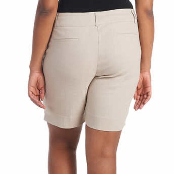 NEW Hilary Radley Bermuda Shorts | Tan - Picture 4 of 7